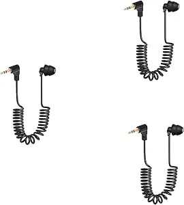 Uikdjgu 3 Stk 3,5 mm Fjäderhörlurar Enkelsidiga
