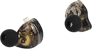 Generic 1DD+4BA Hybrid In-ear-hörlurar med Inbyggd Kontroll