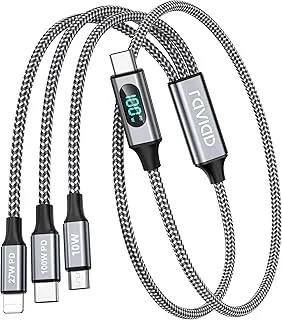 RAVIAD 100 W USB C-kabel med flera ändar