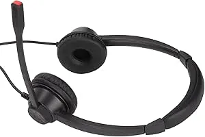 BONKZEBU Kundtjänst Headset Slitstarkt 3,5 Mm Business