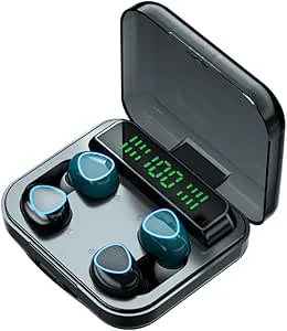 ISTOVO M22-Par Trådlösa Hörlurar Touch Digital Display