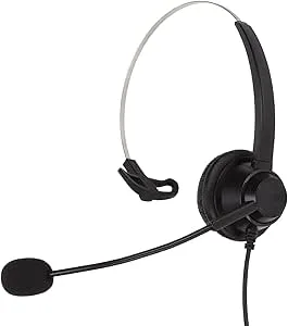 BONKZEBU USB Monaural Business Headset Black Noise