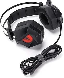 BONKZEBU Kabelanslutna Spelhörlurar USB 40 Mm THS300 A3 Slitstarkt