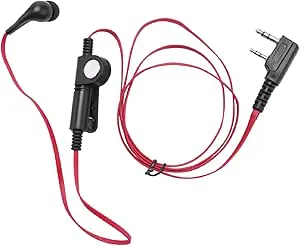 HuddleGlow 2 Pin Noodle Style Earbud Headset