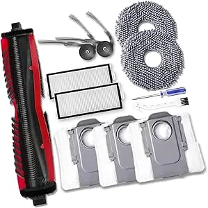 Ersättningstillbehör for Roborock for Saros Z70 for Saros Z70 Ultra 12st Dammsugare Robot Parts Kit