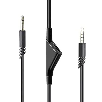 ZASCHMOY Spelheadset Ljudkabel 2m Justerbar Volym 3D