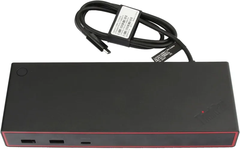 Lenovo ThinkPad Smart Dock 5500 – dockningsstation – USB4 – HDMI, DP, USB-C – 1GbE – 135 watt – Europa