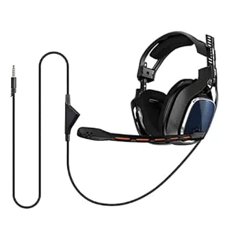 ACOGEDO Spelheadsetkabel 2 Meter Volym 3D Stereoförlängningskabel