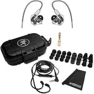 MACKIE MP-320 in-ear hörlurar med keepdrum duk
