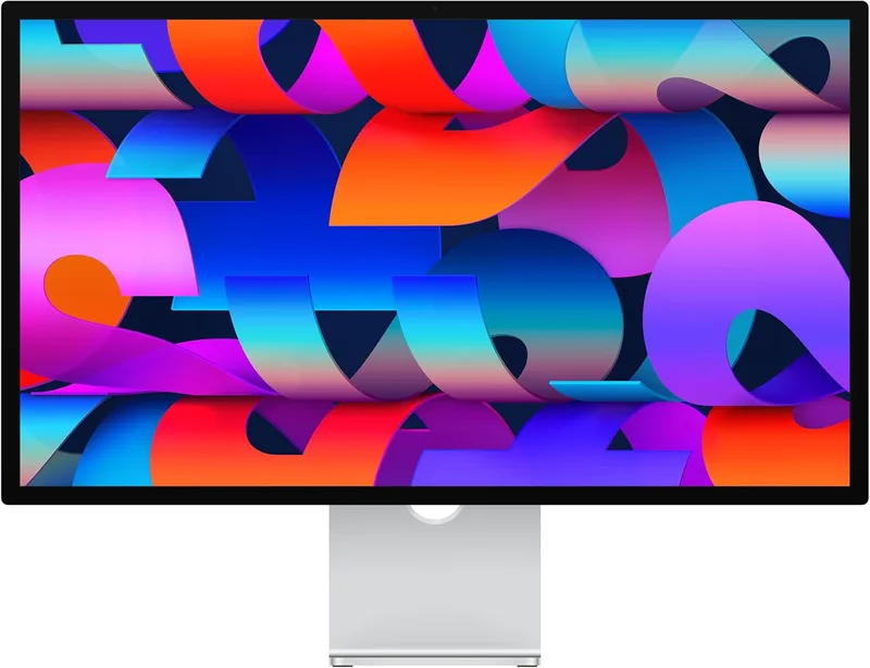 Apple Studio Display: Standardglas, VESA-monteringsadapter