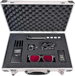 DECATRONIC Professionell mikrospiondetektor kit GPS-kameror för