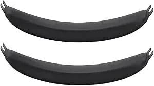 Bewinner 2ST Mjukt Proteinläder Hörlurar Huvudband Kuddfodral Set för Cloud Stinger Headset Långvarig Komfort för Förbättrad Lyssningsupplevelse