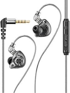 EpheyFIF HiFi 3,5 mm avtagbara in-ear hörlurar