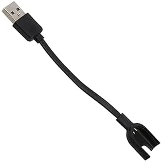 BONKZEBU Snabbladdningskabel för Sportband för Mi Band 3