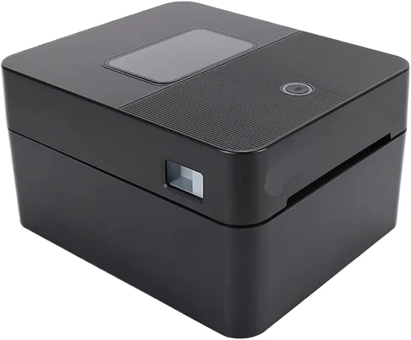 Etikettskrivare, 4-tums Termisk Fraktetikettskrivare, Stöd For Kvittoutskrift Av Fraktsedel 4x6, USB/WIFI/BT-anslutning
