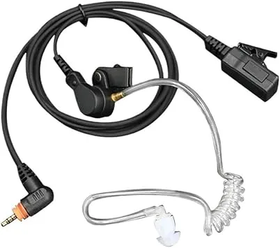 PPT-hörlurar med mikrofonpassning for Motorola Radio