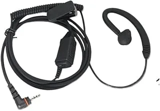 In-ear hörlurar G Fit For Hytera D350, PD350, PD360, PD370, TD350, TD360, TD370 walkie talkie, PTT öronsnäckor, headset