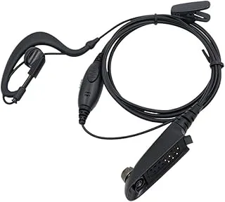 Walkie Talkie Mic Ear Hang hörlurar