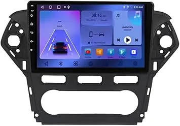 Bilradio Trådlös Carplay & Android Auto för Ford Mondeo GPS-navigering Röststyrning Skärm 4 Core Wifi 2G+32G,2010-2014