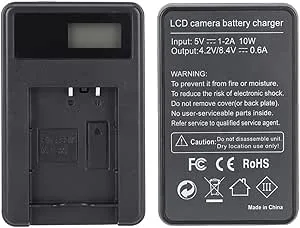 Naroote SEIVI Single Slot Camera Batteriladdare
