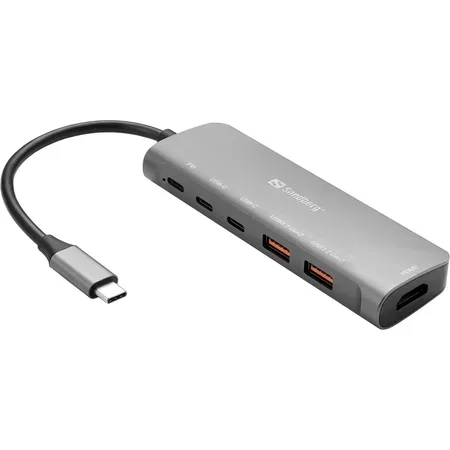 Sandberg - dockningsstation - USB-C