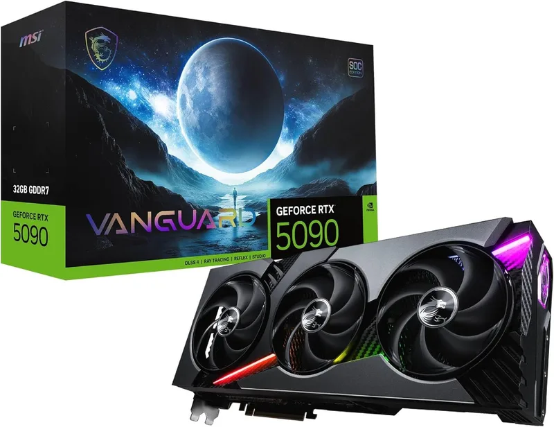 MSI GeForce RTX 5090 32GB Vanguard SOC
