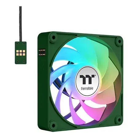 Thermaltake CT140 EX Reverse Fan Racing Green 3 Pack ARGB Sync