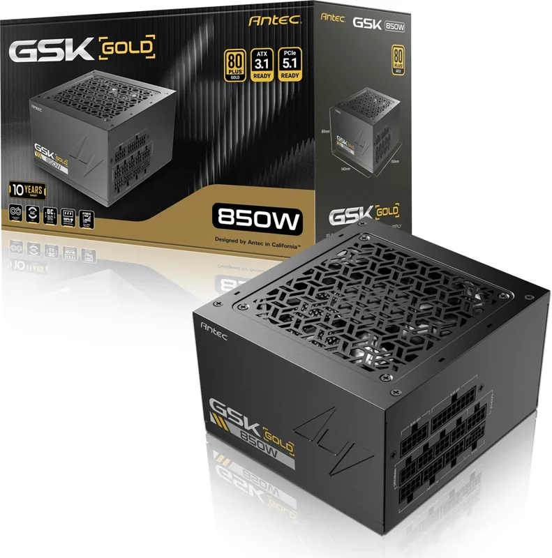 Antec GSK850 V2 EC 850W Svart