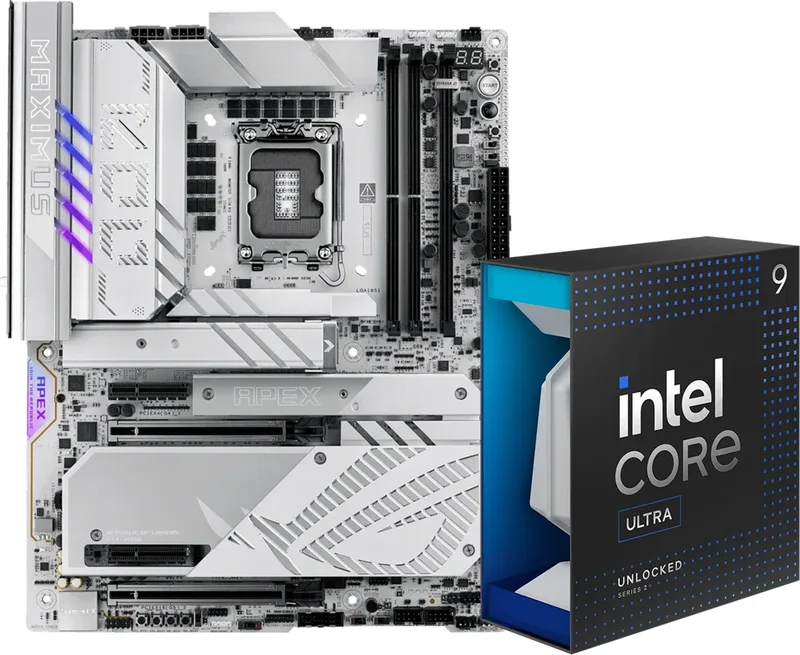 ASUS ROG MAXIMUS Z890 APEX + 285K