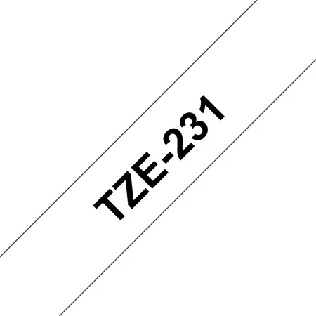 Brother TZe-231 - lamineret bånd