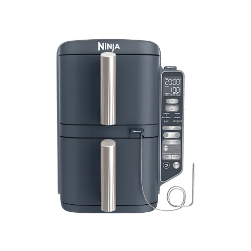 Ninja Double Stack XL Air Fryer med 2 lådor och Smart Cook-system 9,5 liter SL451EU i Cyberspace