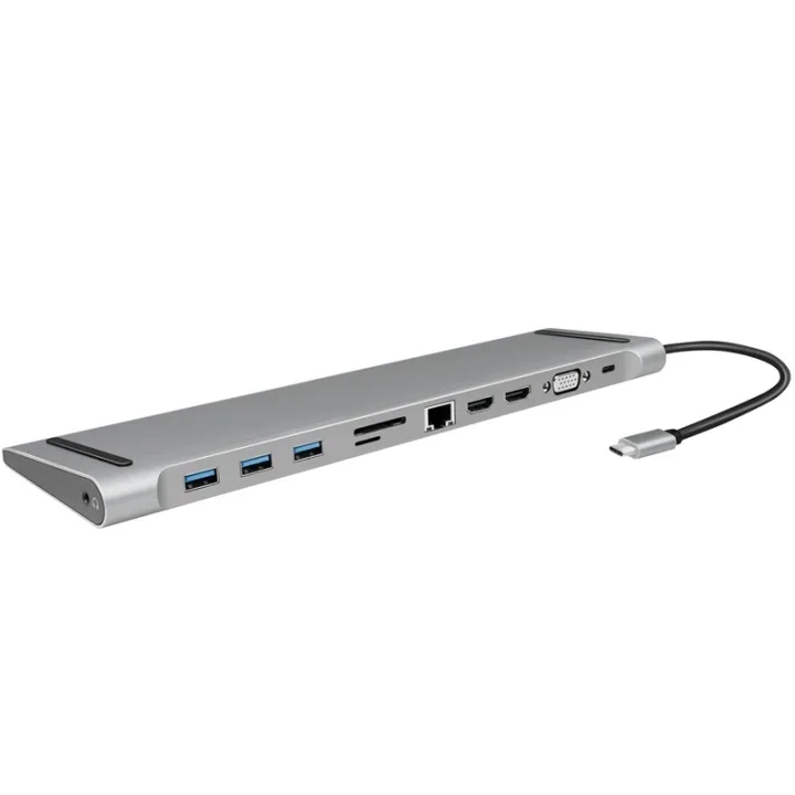 LogiLink USB-C-docka 11-i-1