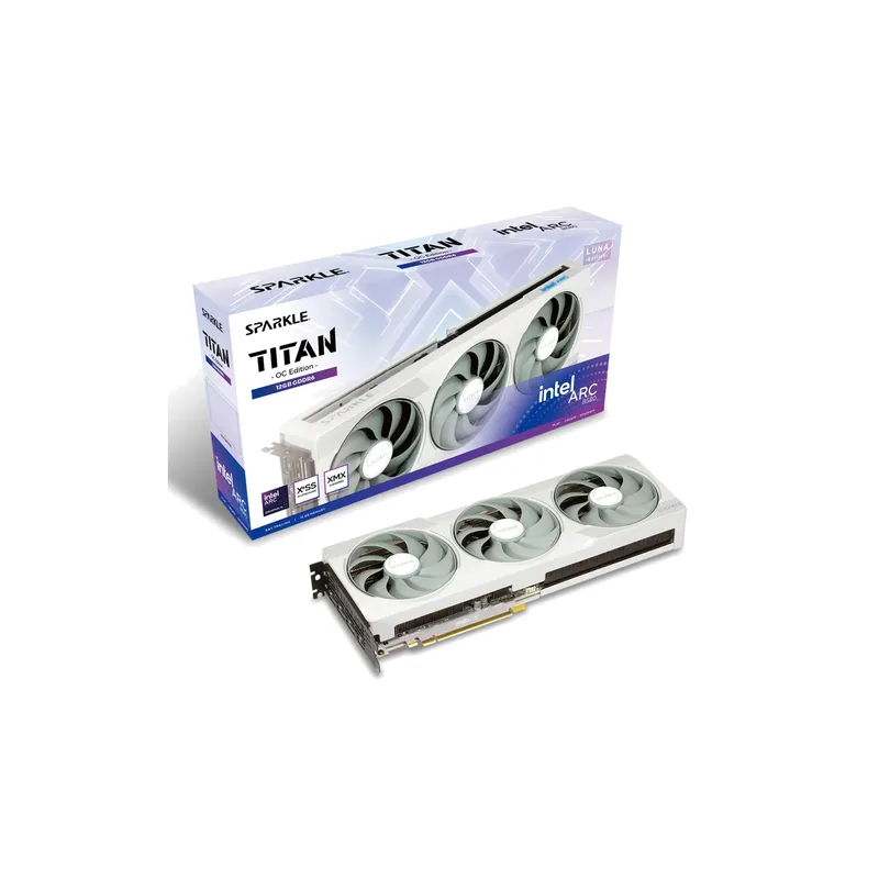 SPARKLE Intel Arc B580 TITAN Luna