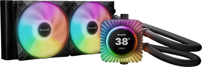 be quiet! Light Loop IO LCD 240 Svart
