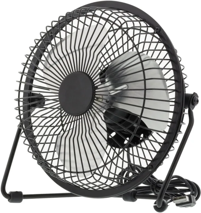 Deltaco USB fan, 13cm, table model