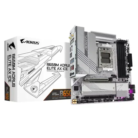 GIGABYTE B650M EN ELITE AXE ICE