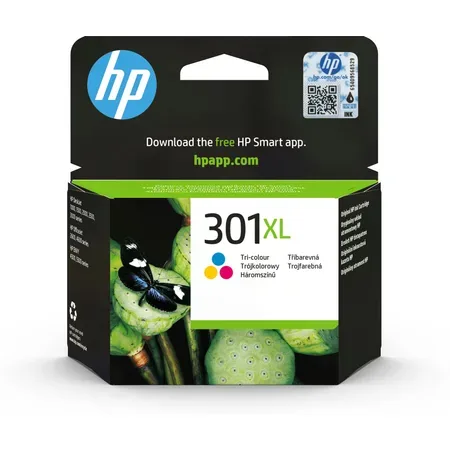 HP 301XL - Lång livslängd - färg