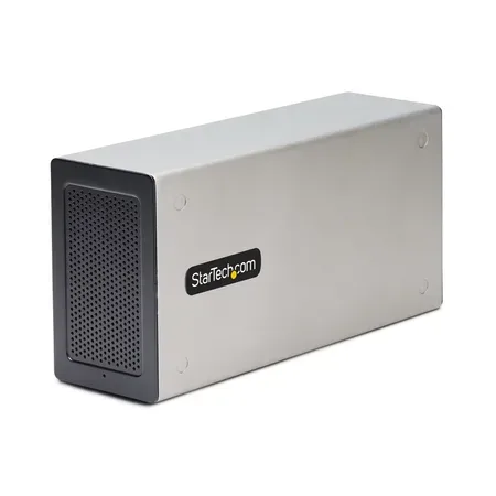 StarTech.com Thunderbolt 3 PCIe Expansion Chassis, Enclosure Box W/Dual PCI-E Slots, External PCIe S