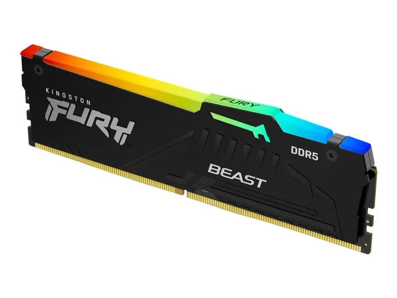 Kingston FURY Beast RGB 16GB DDR5 RAM 2800MHz