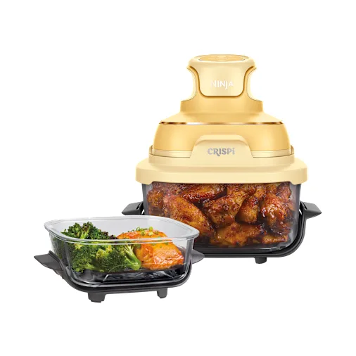 Ninja CRISPi 4-i-1 bärbar airfryer i glas i Ginger snap