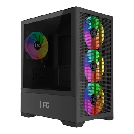 FG C185 RGB Gamer - Tempered Glass Side