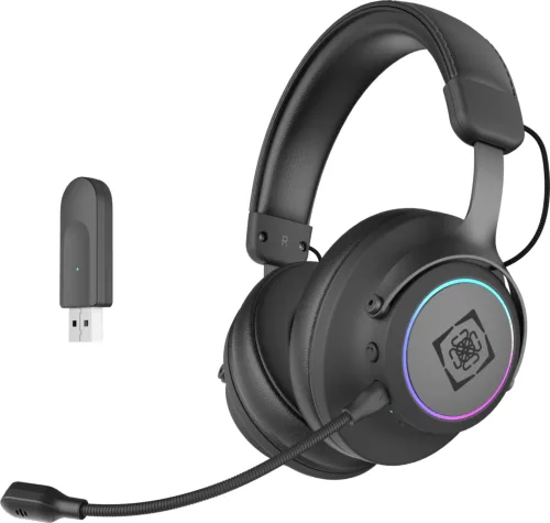 Deltaco Gaming Headset Wireless RGB