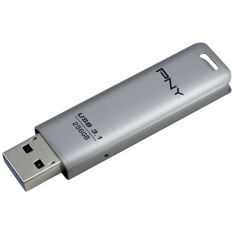 PNY Elite Steel USB-minne 256 GB Silver FD256ESTEEL31G-EF USB 3.1