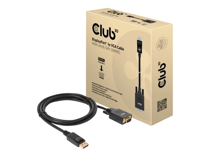 Club 3D Adapter 20 pin DisplayPort -> 15 pin HD D-Sub