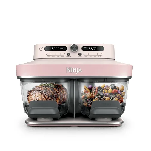 Ninja CRISPi DualZone 8-i-1 glasairfryer i Rosa