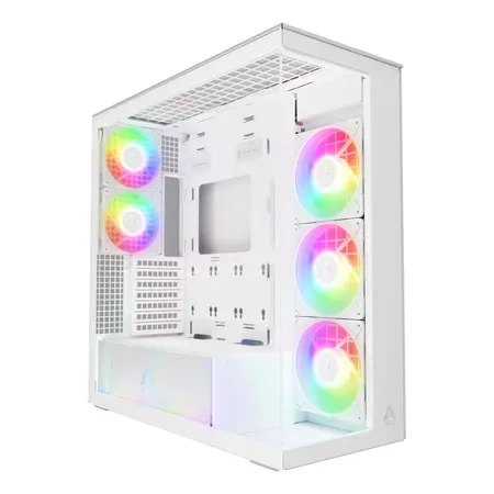 ARCTIC Xtender White (Clear Glass) Midi Tower Hvid
