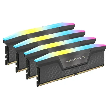 CORSAIR Vengeance RGB 64GB:4x16GB DDR5 RAM 6000MHz
