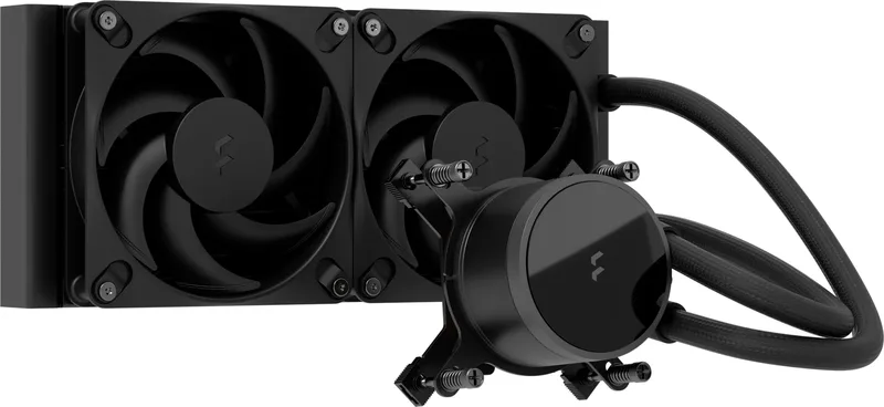 Fractal Design Radius 240 Svart