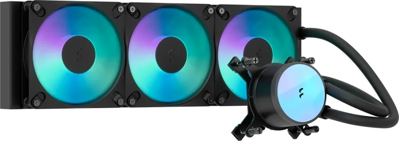 Fractal Design Radius 360 RGB Svart