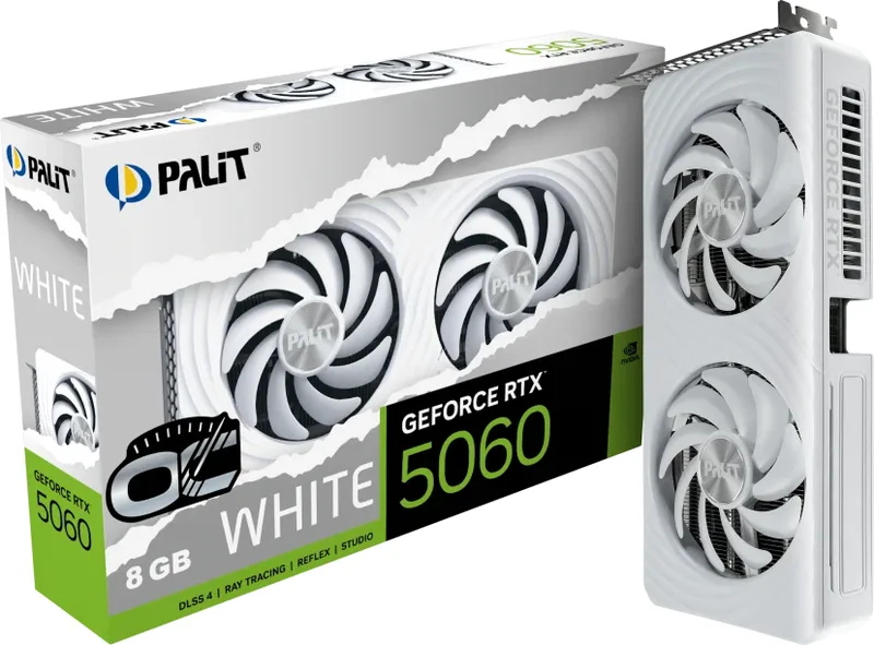Palit GeForce RTX 5060 8GB White OC